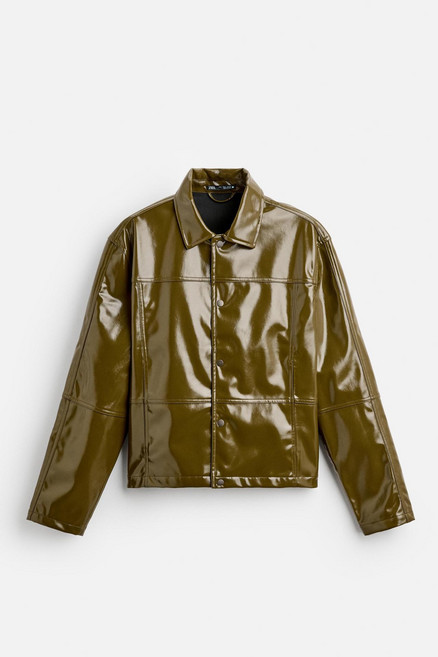 ZARA 자라 비닐 점퍼 5320405 5320/405