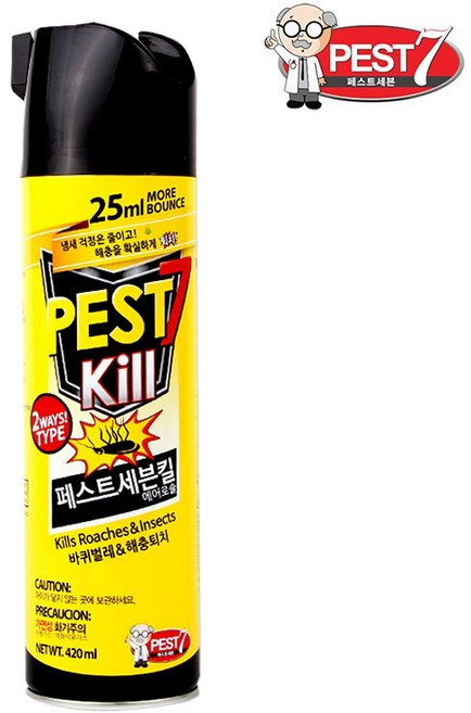 바퀴벌레약 살충제 페스트세븐킬420ml