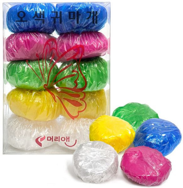 머리앤 오색귀마개 귀덮개 100개