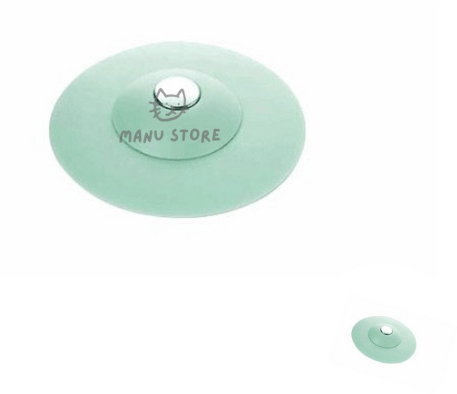 머리카락 이물질 거름 배수구마개 하수구마개 (중) 깔끔하고편리 바닥유가 배수구커버 다용도 사용이편리한 스텐유가 배수구뚜껑 욕실배수구 하수도마개, 1개