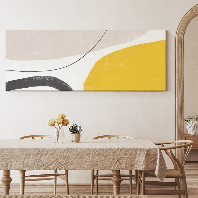 [인메이블] 미니멀 추상화 대형 와이드 캔버스 액자 36종 19~36번 카페 거실 풍수 인테리어 추상 그림, 34.WIDE-동행, 캔버스액자