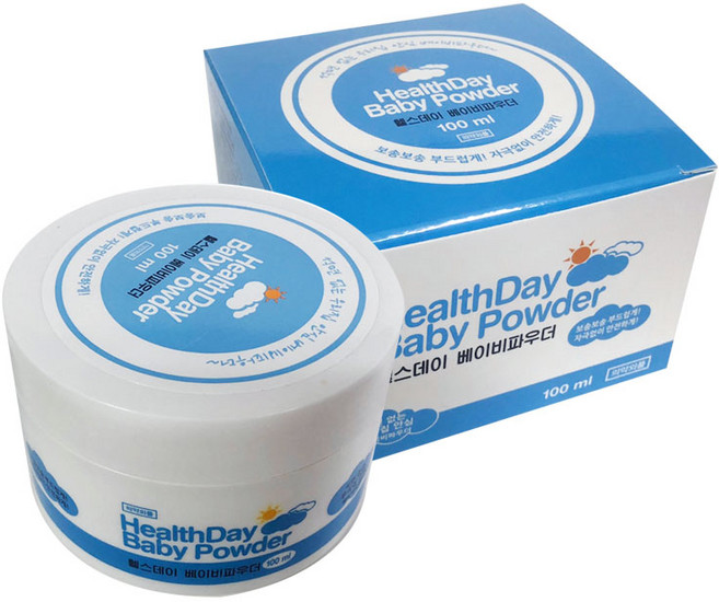 헬스데이 베이비파우더, 100g, 1개