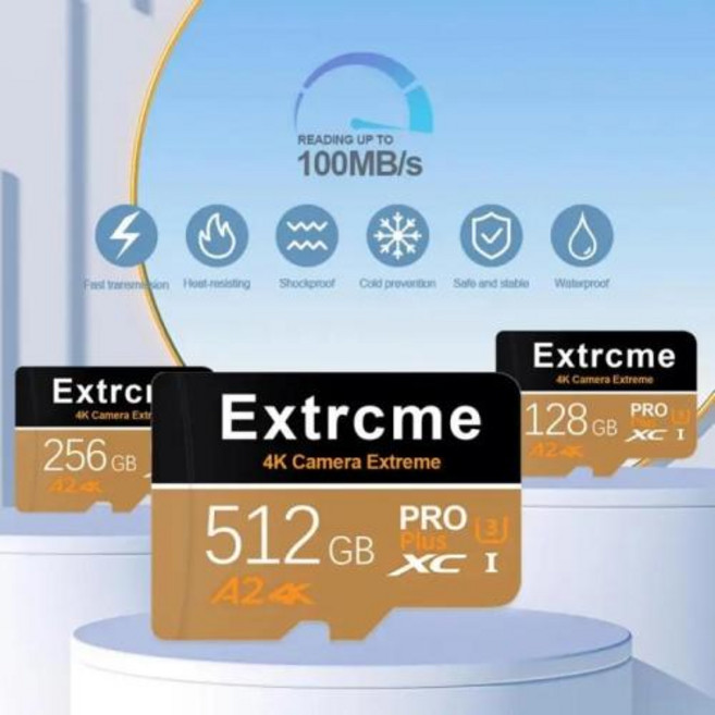 128GB 울트라 메모리 카드 512GB 256GB 64GB SDTF 플래시 미니 SD 32GB TF 휴대폰 드론 카메라 스위치용, 14.256GBC, 1개