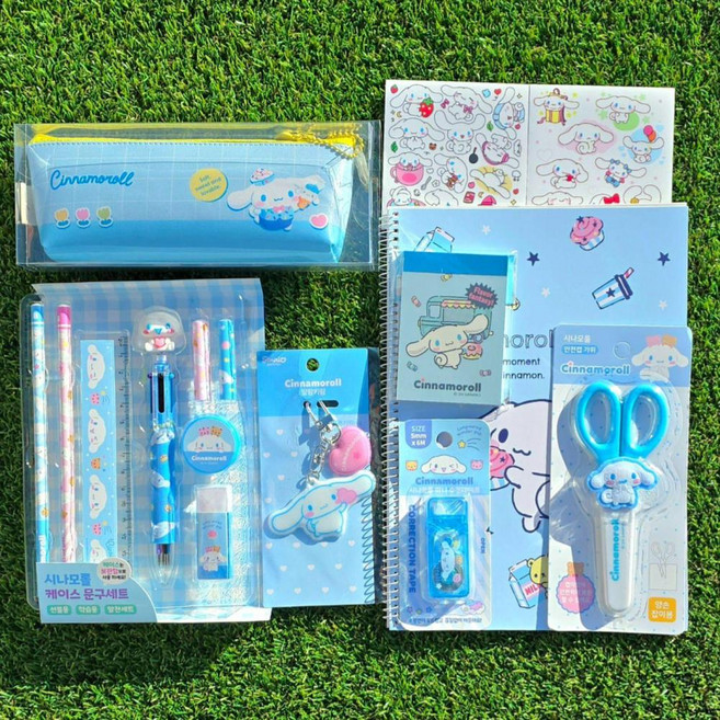 산리오 D+문구세트, 1개, 시나모롤 D+문구세트