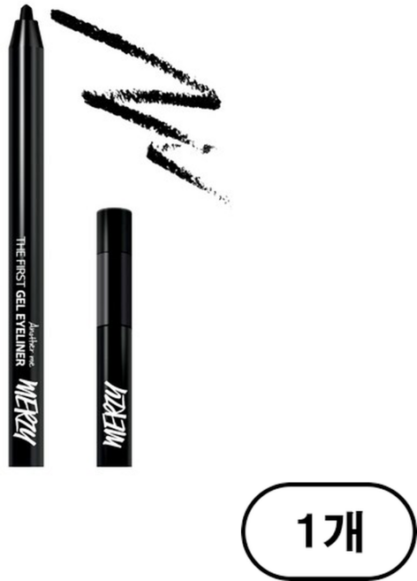 머지 더 퍼스트 젤 아이라이너 0.5g, G1 블랙문(Black Moon), 1개