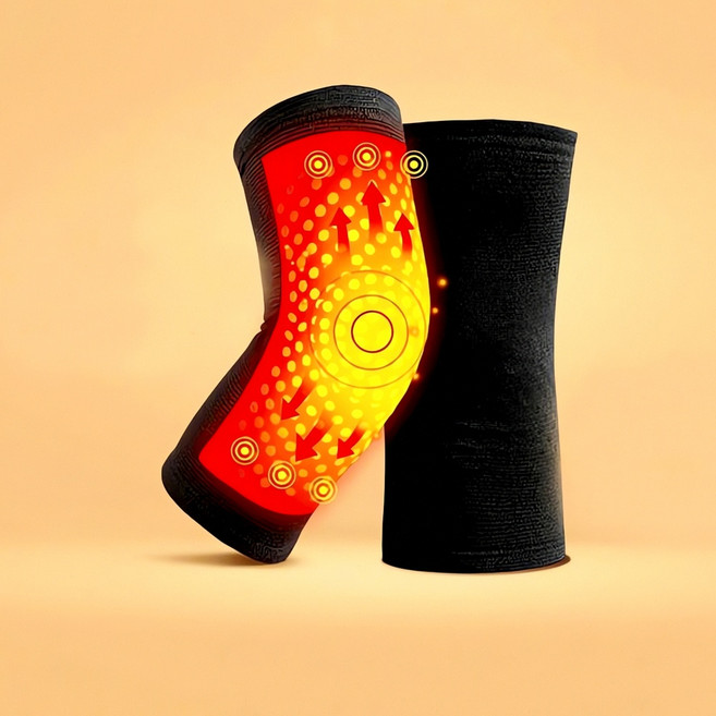 쑥뜸패치 무릎보호대 소형 관절 보 조기 통증 완화 기능 스포츠 밴드 재활용품 운동 장비, 본상품