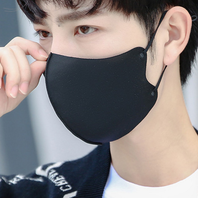 빨아쓰는 스판 마카롱 입체 마스크