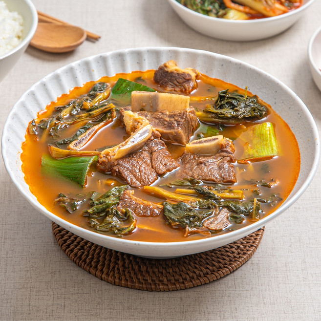 가마솥 [깊고 진한] 시래기 갈비국밥, 3개, 630g