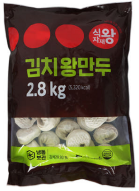 김치 왕만두 2.8kg, 4개