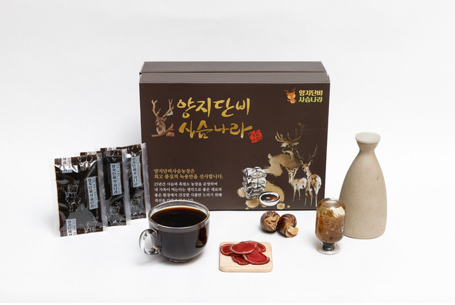 러시아 엘크 사슴 생녹용 엑기스 80ml 30포 상대 중대 분골, 30개