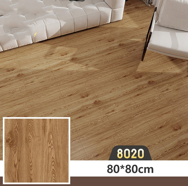 정싱 접착식 붙이는 셀프장판 붙이는데코타일 타일 pvc마루 스티커 80*80cm, 10개, 8020