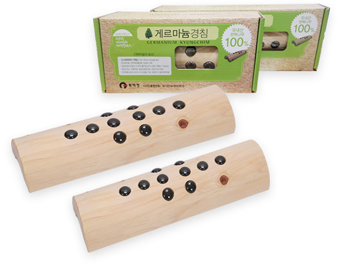 힐링라이프 목침 경침 편백나무베개 시리즈, 나무결