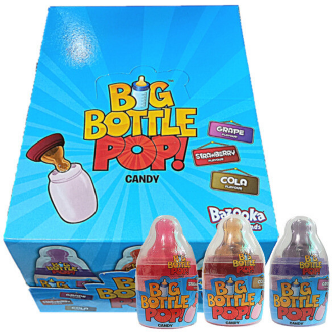 DB유통/빅베이비팝 32g 12개/콜라/딸기/포도 3종, 384g, 1세트