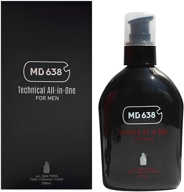 MD638 미백 향이좋은 남자 올인원 스킨 로션 주름개선, 200ml, 1개