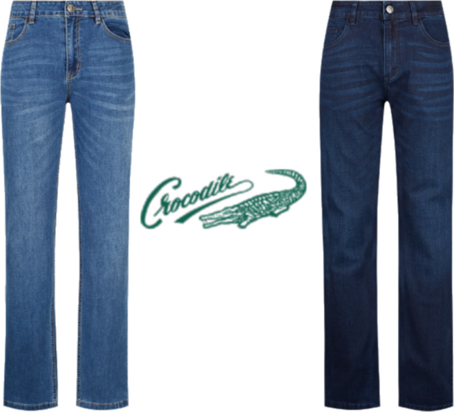 크로커다일 이월상품 남성 [봄 간절기]착용감 좋은 데님 청바지