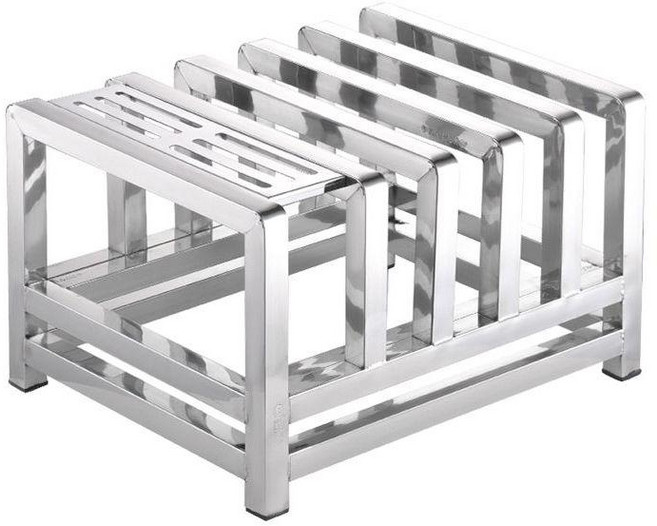 업소용 도마 거치대 스테인리스 주방도구 메탈 상품 과일 202 재질 7칸, 1개