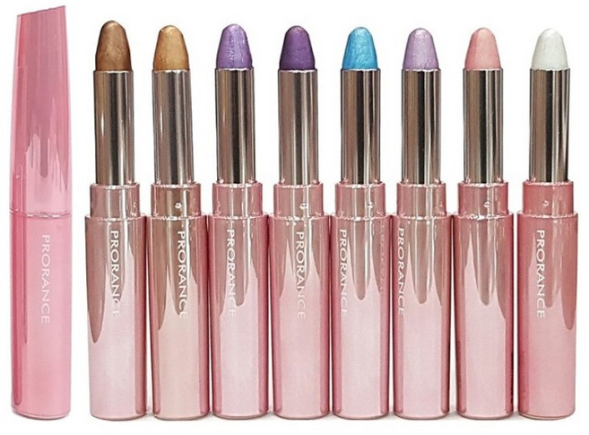 프로랑스 샤인 스틱 아이 섀도우 아이쉐도우 1+1, 02 핑크, 03 바이올렛