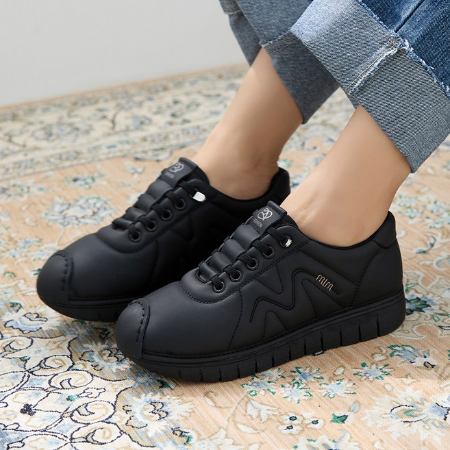 제이슈 틴다 밴드 스트링 캐주얼 스니커즈 3.5cm