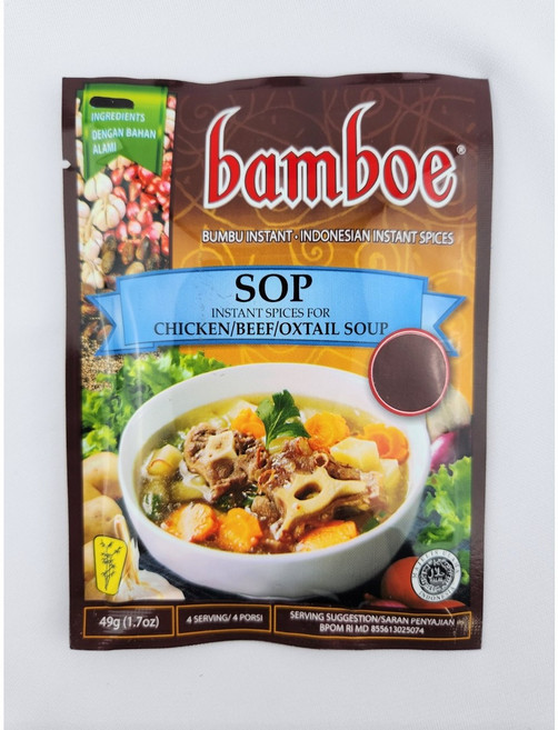 봄부 밤보에 소프 49g King Food Bamboe SOP, 1개