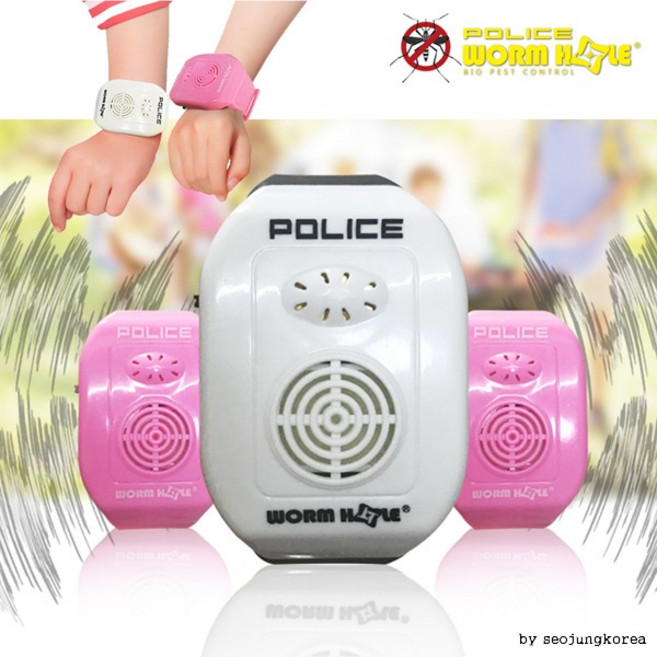 아트얼스 폴리스 보급형 모기퇴치기 해충퇴치기 모기 퇴치 팔찌, 05.웜홀모기램프랜턴-그린