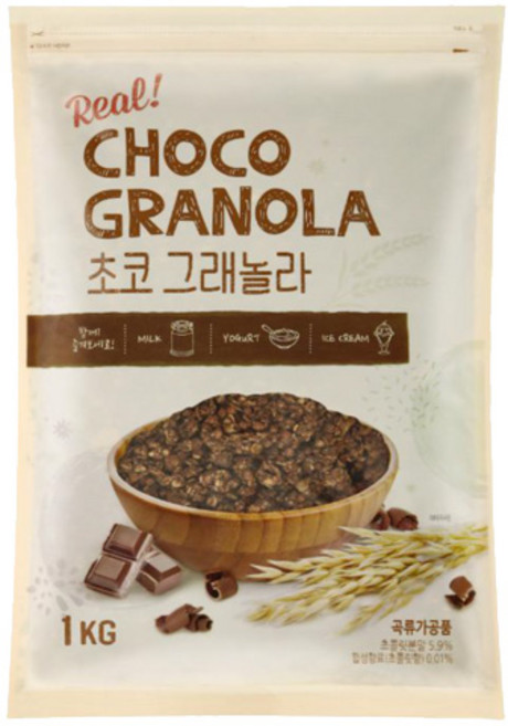 동서 초코 그래놀라 시리얼, 1kg, 1개