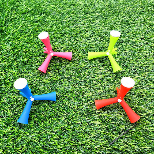 삼발이 이지 골프티, 핑크, 1개