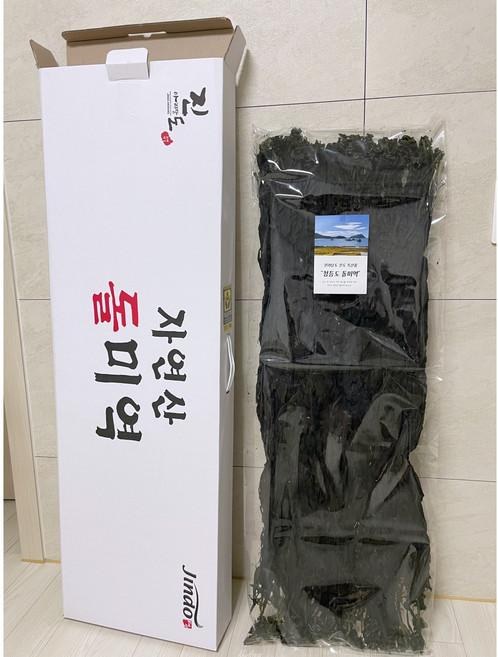 청등도 자연산 돌미역 진도산모미역, 1개