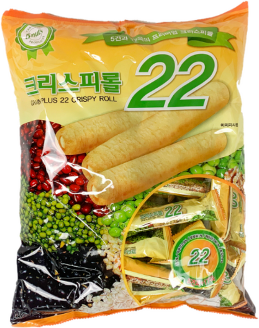 크리스피롤 벌크 22곡 550g, 1개