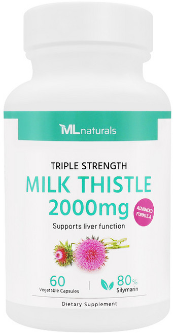 마이라이프 내추럴스 밀크시슬 2000mg 60정, 1개