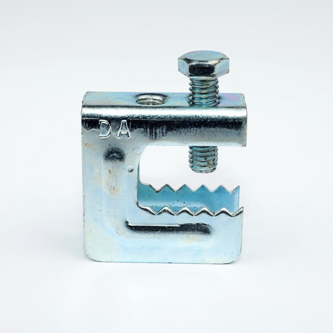 H빔 브라켓 악어이빨 3/8 전산볼트용 국산 빔클램프 볼트포함, H빔브라켓 [ 볼트포함 ]