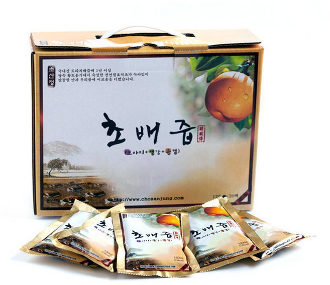 초산정 초배즙 3600ml(120mlx30팩)/배즙 오곡명초, 30개, 3.6L