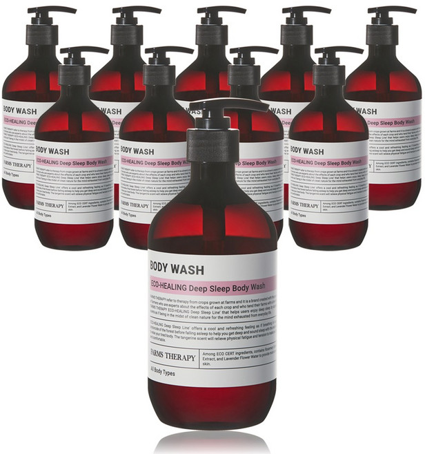 팜스테라피 에코힐링 딥 슬립 바디워시, 16개, 500ml