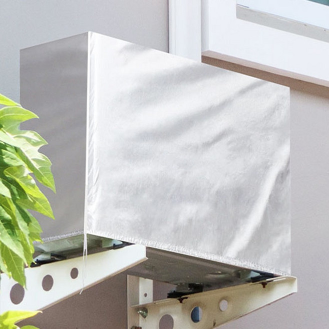 삼성 에어컨 실외기커버 LG 에어컨 실외기 방수 덮개 (소)