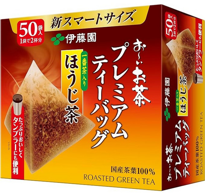 이토엔 프리미엄 오이오차 호지차 티백 1.8g x 50입 일본, 50개입, 1개