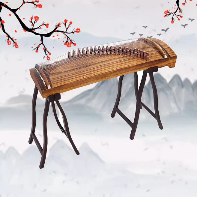 미니가야금 Guzheng 전문 등급 전통 초심자를 위한 휴대용 21 현, [11] 125CM-Style K, 1개
