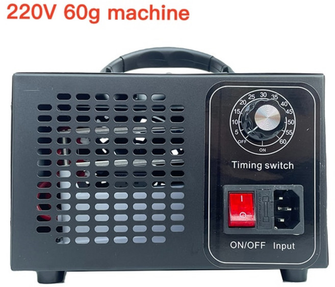 가정용 차량용 휴대용 오존 발생기 공기 60g 220V, 06 220V 60g machine, 1개