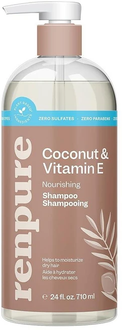 렌퓨어 코코넛 비타민E 너리싱 샴푸 710ml, 렌퓨어 코코넛 비타민E 샴푸 710ml - 쿠팡