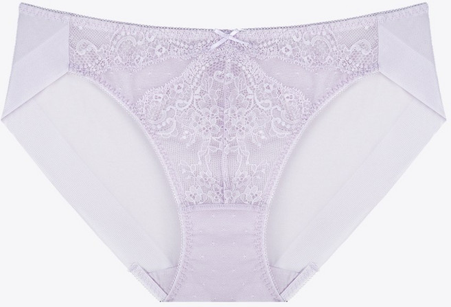 섹시쿠키 도트 바이올렛 헴팬티 노라인팬티