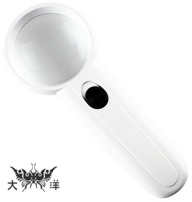 手持型5倍放大鏡 LED燈, 1個