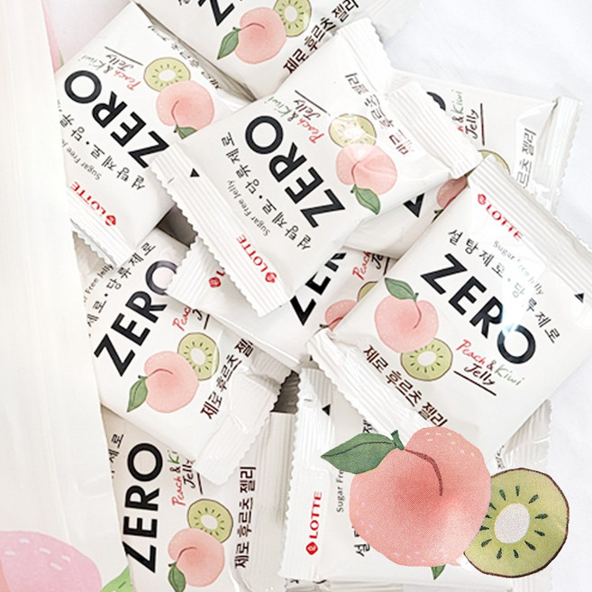 제로 후르츠 젤리, 14g, 30개