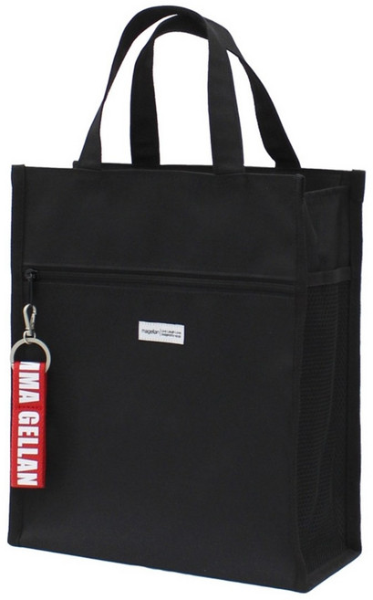 마젤란 슈즈백 신발 주머니 학생 가방 보조 실내화 학원 가방 신주머니 운동 스포츠 가방 토트백, 슈즈백-BlackRed, 1개