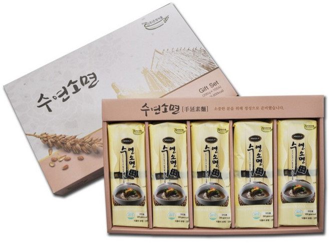 수연소면 2kg 1종 잔치국수 답례품 명절선물, 1개