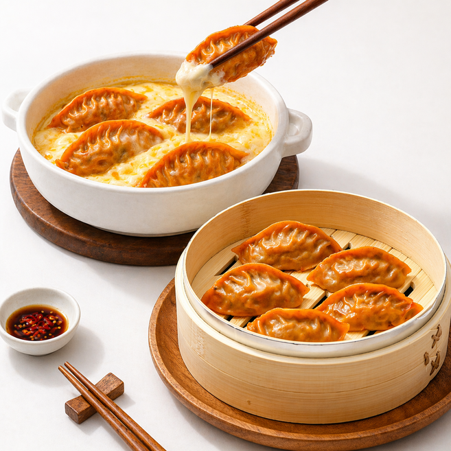 장이당 국내산 아주매운 김치만두, 1kg, 3개