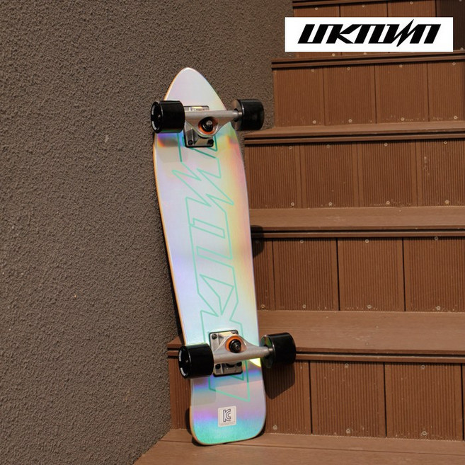 언노운 27인치 홀로그램 우드 크루져보드 스케이트보드, 27인치FL 크루져보드, 1개