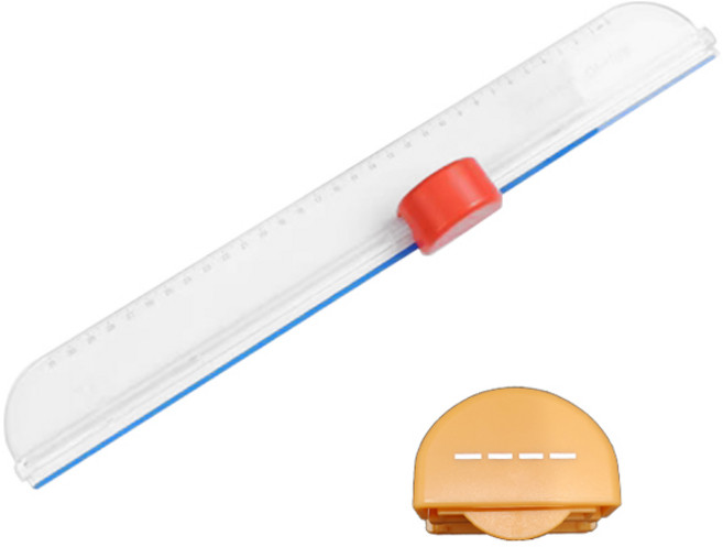 다용도 재단기 A4용 다양한 모양, 재단기+넓은점선커터