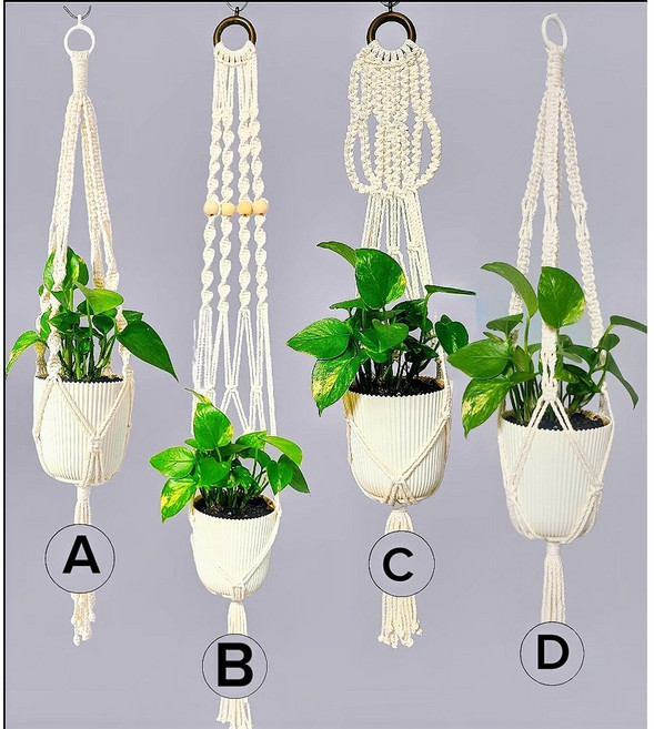 스윗포티 행잉 화분 벽걸이 침실 거실 홈데코, A