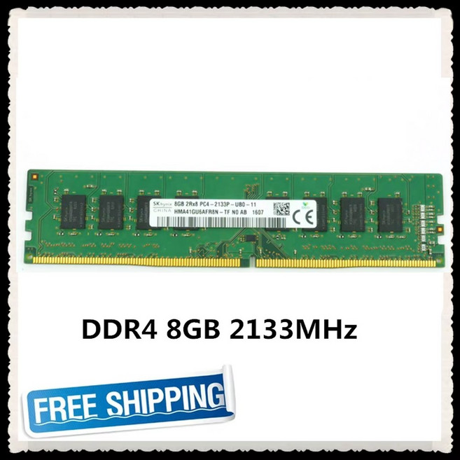 SK하이닉스 데스크탑 메모리 DDR4 8GB 2133P 2RX8 PC4 2133MHz PC RAM 8G, 1개