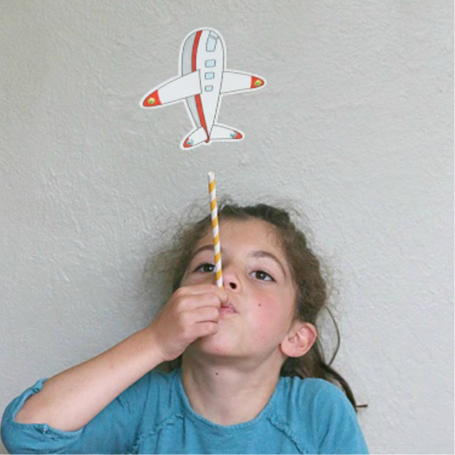 6월 유치원 빨대 비행기 만들기 발사놀이 7살 4인 집중력 단체수업 특수반 꾸미기 DIY