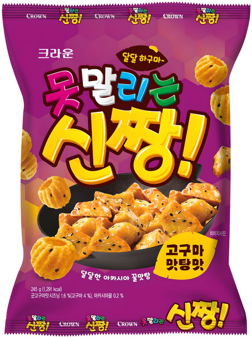 못말리는신짱 고구마 맛탕맛, 245g, 1개