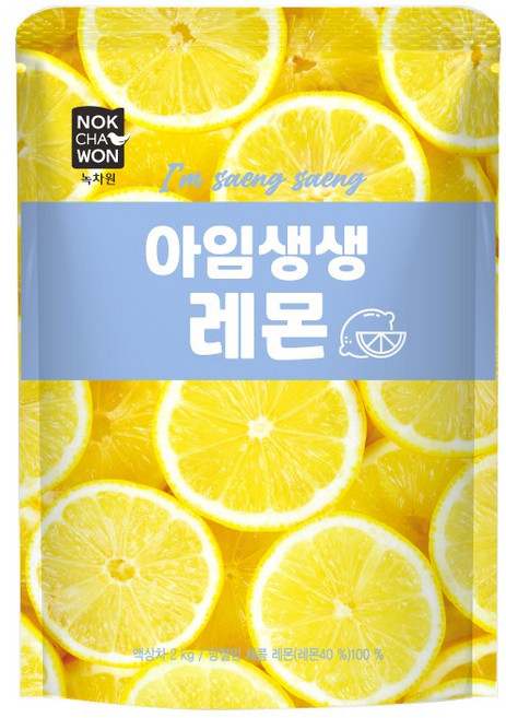 녹차원 아임 생생 레몬차, 2kg, 1개입, 1개